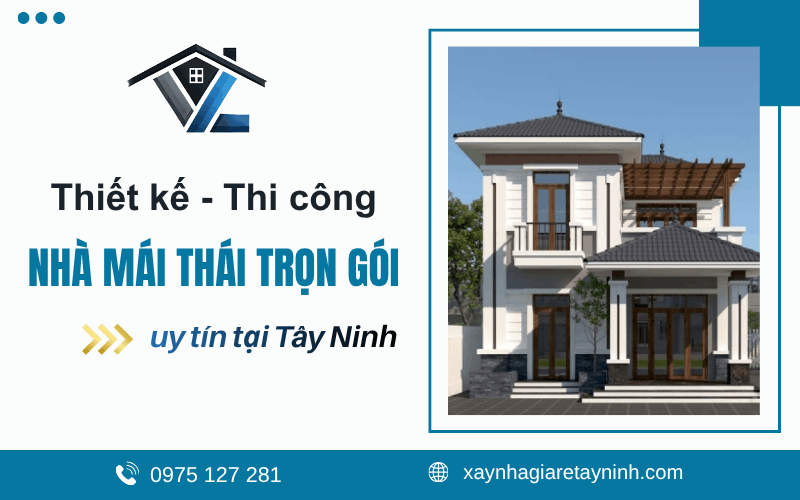 thi công nhà mái thái