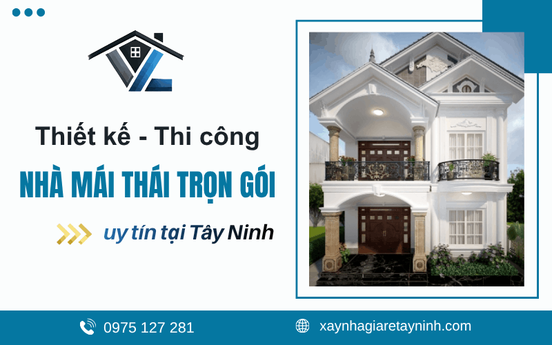thi công nhà mái thái